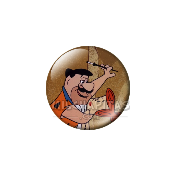 Chapa de Los Picapiedra: Pedro Picapiedra (Galán Latino)
