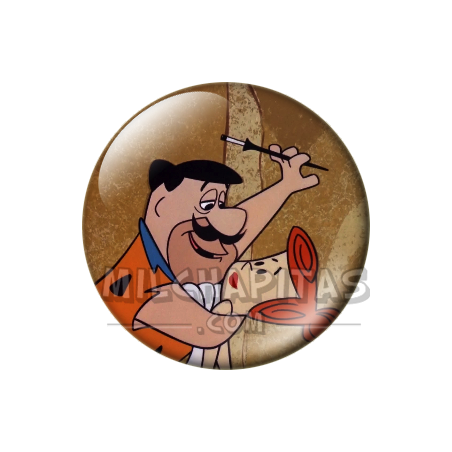 Chapa de Los Picapiedra: Pedro Picapiedra (Galán Latino)