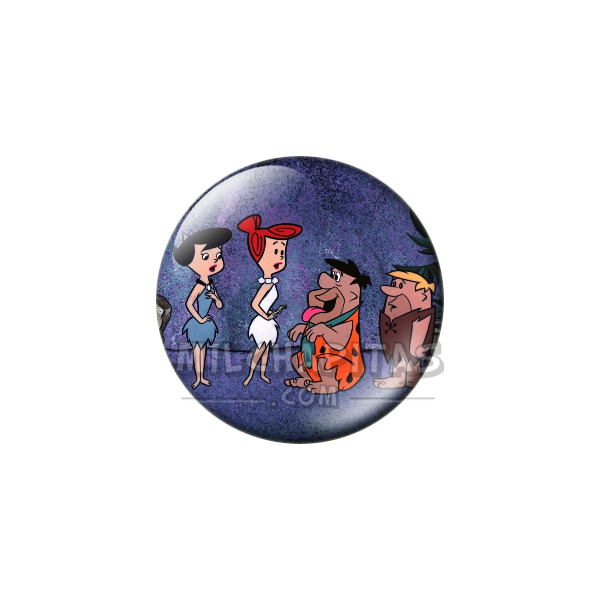 Chapa de Los Picapiedra: Pedro, Pablo, Vilma y Betty