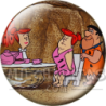 Chapa de Los Picapiedra: Pedro y Vilma (Con la Suegra)