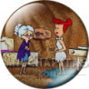 Chapa de Los Picapiedra: Betty y Vilma (Betty de Anciana)