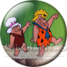Chapa de Los Picapiedra: Pedro y Pablo (Vestidos de Mujer)