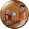 Chapa de Los Picapiedra: Pedro y Pablo (Con la Nota)