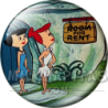 Chapa de Los Picapiedra: Vilma y Betty (Se Alquila Habitación)