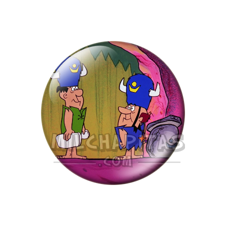 Chapa de Los Picapiedra: Sam Slagheap (Búfalos Mojados)