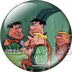 Chapa de Los Picapiedra: Pedro y Pablo (Dobles)