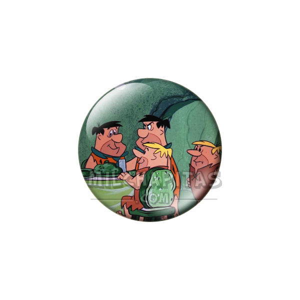 Chapa de Los Picapiedra: Pedro y Pablo (Dobles)