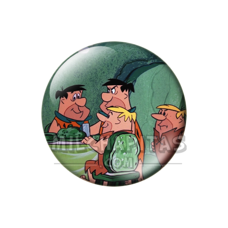 Chapa de Los Picapiedra: Pedro y Pablo (Dobles)
