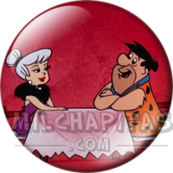 Chapa de Los Picapiedra: Pedro Picapiedra (En el Restaurante)