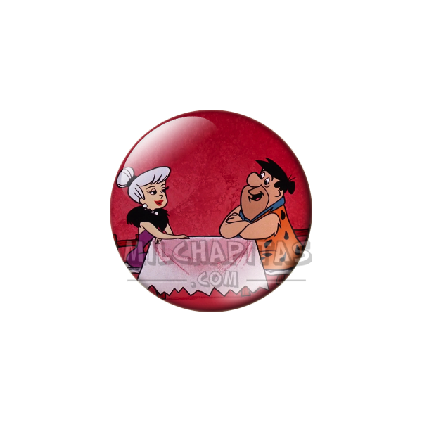 Chapa de Los Picapiedra: Pedro Picapiedra (En el Restaurante)