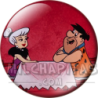 Chapa de Los Picapiedra: Pedro Picapiedra (En el Restaurante)