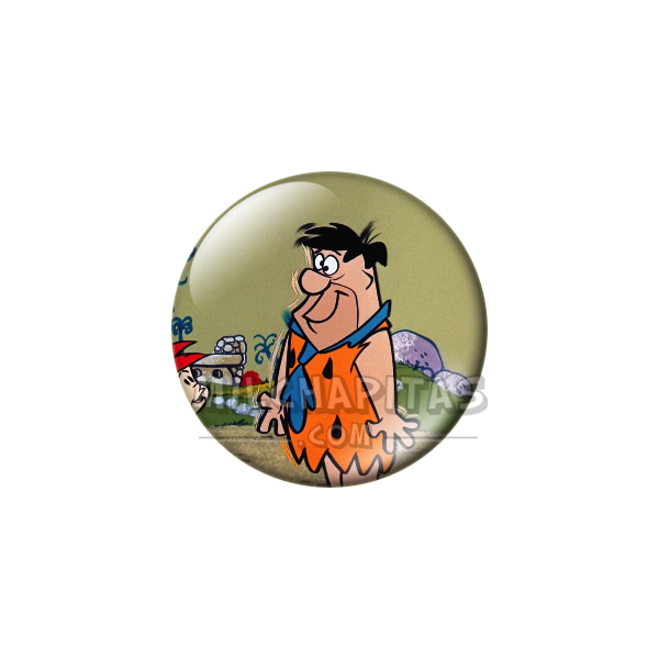 Chapa de Los Picapiedra: Pedro Picapiedra (Sonriendo)