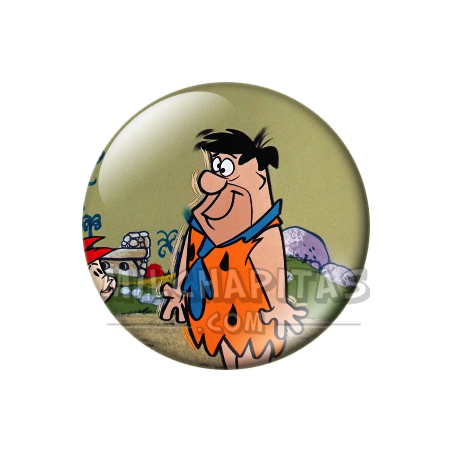 Chapa de Los Picapiedra: Pedro Picapiedra (Sonriendo)