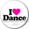 Chapa de I love...: I love dance 02