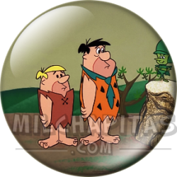 Chapa de Los Picapiedra: Pedro, Pablo y Gazú