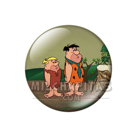Chapa de Los Picapiedra: Pedro, Pablo y Gazú
