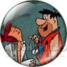 Chapa de Los Picapiedra: Pedro y Vilma (El Hipnotizador)