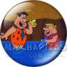 Chapa de Los Picapiedra: Pedro y Pablo (En el Agua)