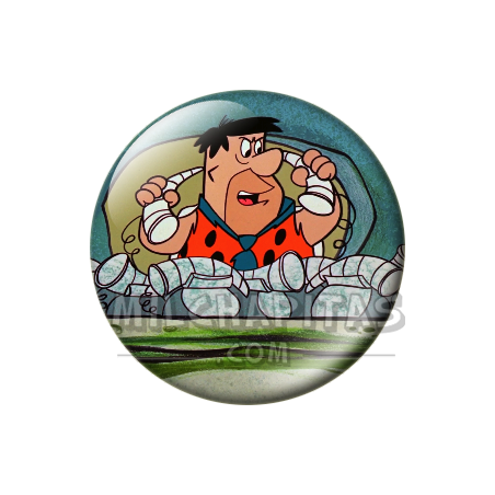 Chapa de Los Picapiedra: Pedro Picapiedra (Con los Teléfonos)