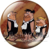 Chapa de Los Picapiedra: Pedro y Pablo (De Esmoquin)
