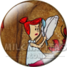 Chapa de Los Picapiedra: Vilma Picapiedra (Con la Langosta)