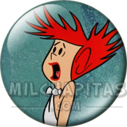 Chapa de Los Picapiedra: Vilma Picapiedra (Gritando)