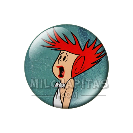 Chapa de Los Picapiedra: Vilma Picapiedra (Gritando)