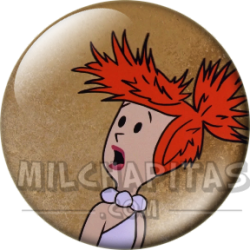 Chapa de Los Picapiedra: Vilma Picapiedra (Pelos de Punta)