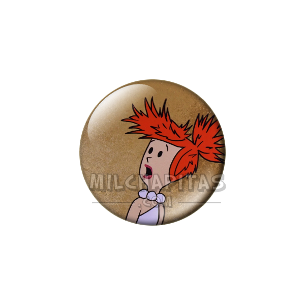 Chapa de Los Picapiedra: Vilma Picapiedra (Pelos de Punta)