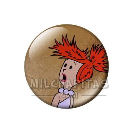Chapa de Los Picapiedra: Vilma Picapiedra (Pelos de Punta)