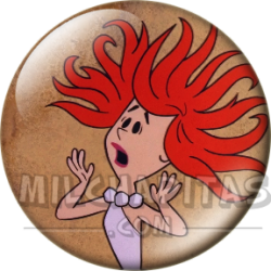 Chapa de Los Picapiedra: Vilma Picapiedra (Despeinada)