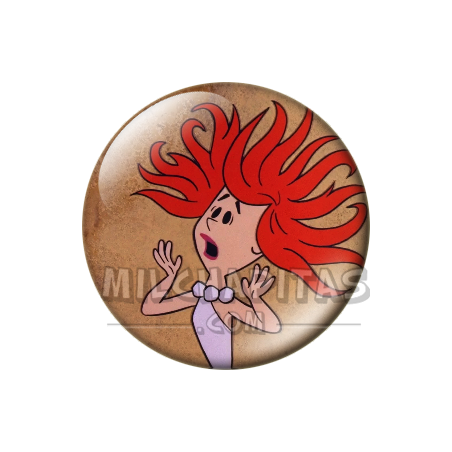 Chapa de Los Picapiedra: Vilma Picapiedra (Despeinada)