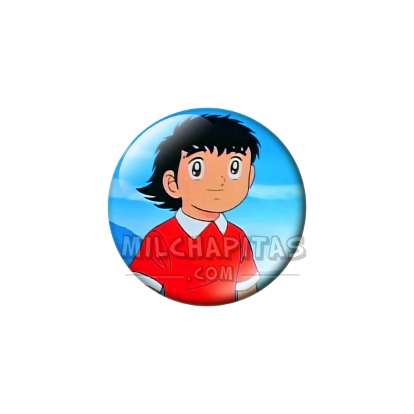 Chapa de Oliver y Benji: Oliver Atom (De Niño)