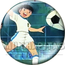Chapa de Oliver y Benji: Oliver Atom (Chutando)