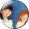 Chapa de Oliver y Benji: Julian Ross (Con una Chica)