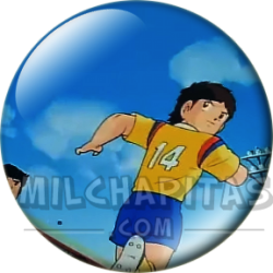 Chapa de Oliver y Benji: Julian Ross (Corriendo)