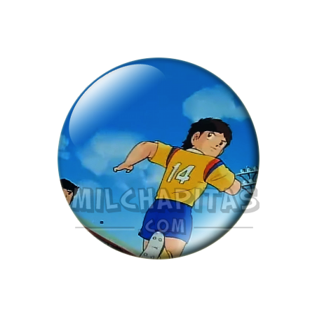Chapa de Oliver y Benji: Julian Ross (Corriendo)
