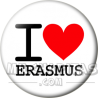 Chapa de I love...: I love erasmus