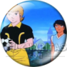 Chapa de Oliver y Benji: Karl Heinz Schneider (Con el Balón)