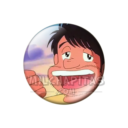 Chapa de Oliver y Benji: Jeff Turner (Entrenador)
