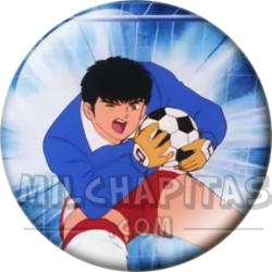 Chapa de Oliver y Benji: Alan Crocker