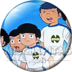 Chapa de Oliver y Benji: Jugadores del New Team