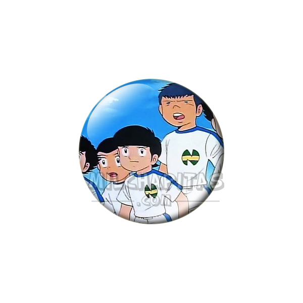 Chapa de Oliver y Benji: Jugadores del New Team