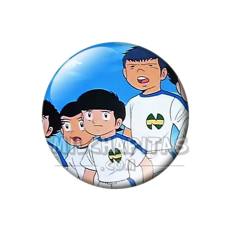 Chapa de Oliver y Benji: Jugadores del New Team