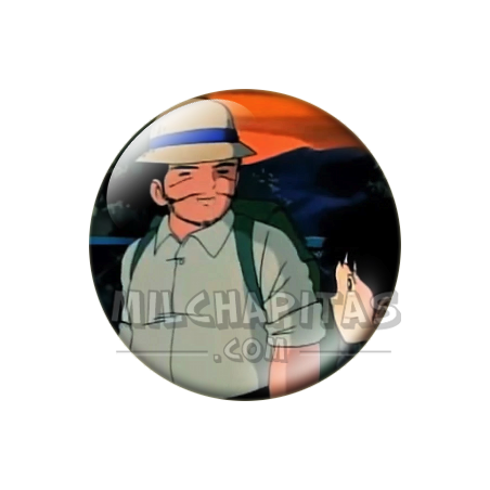 Chapa de Oliver y Benji: William Baker (Padre de Tom)