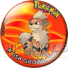 Chapa de Pokemon: Growlithe