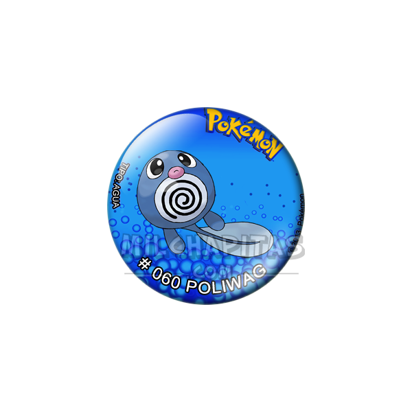 Chapa de Pokemon: Poliwag