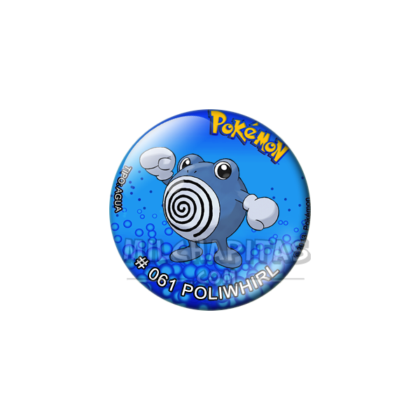 Chapa de Pokemon: Poliwhirl