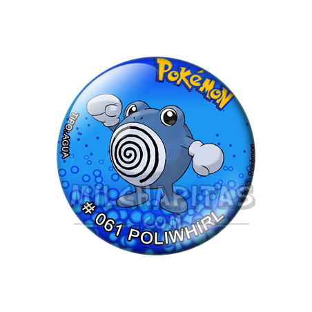 Chapa de Pokemon: Poliwhirl