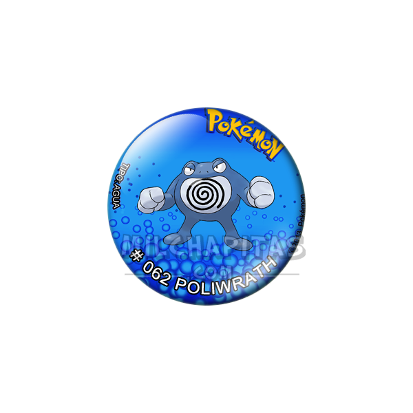 Chapa de Pokemon: Poliwrath